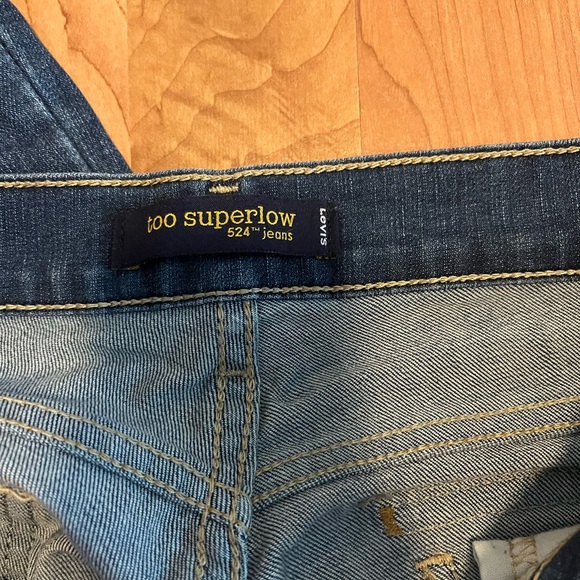 Levi 524 13M Flare Too Superlow Jeans - Picture 5 of 8